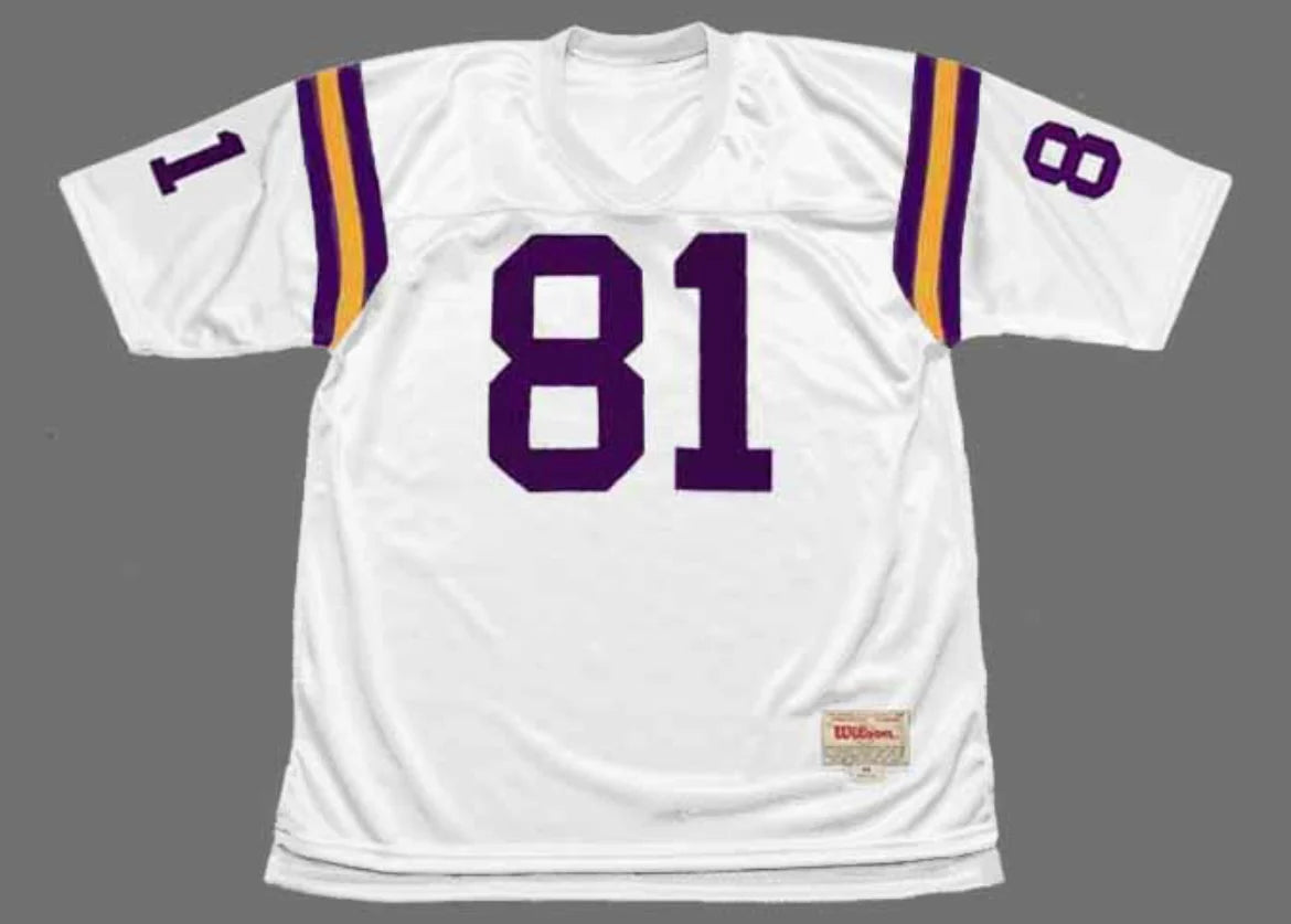 Carl Eller Minnesota Vikings NFL Mitchell & Ness Jersey White