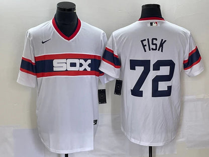 Carlton Fisk Chicago White Sox Jersey Nike