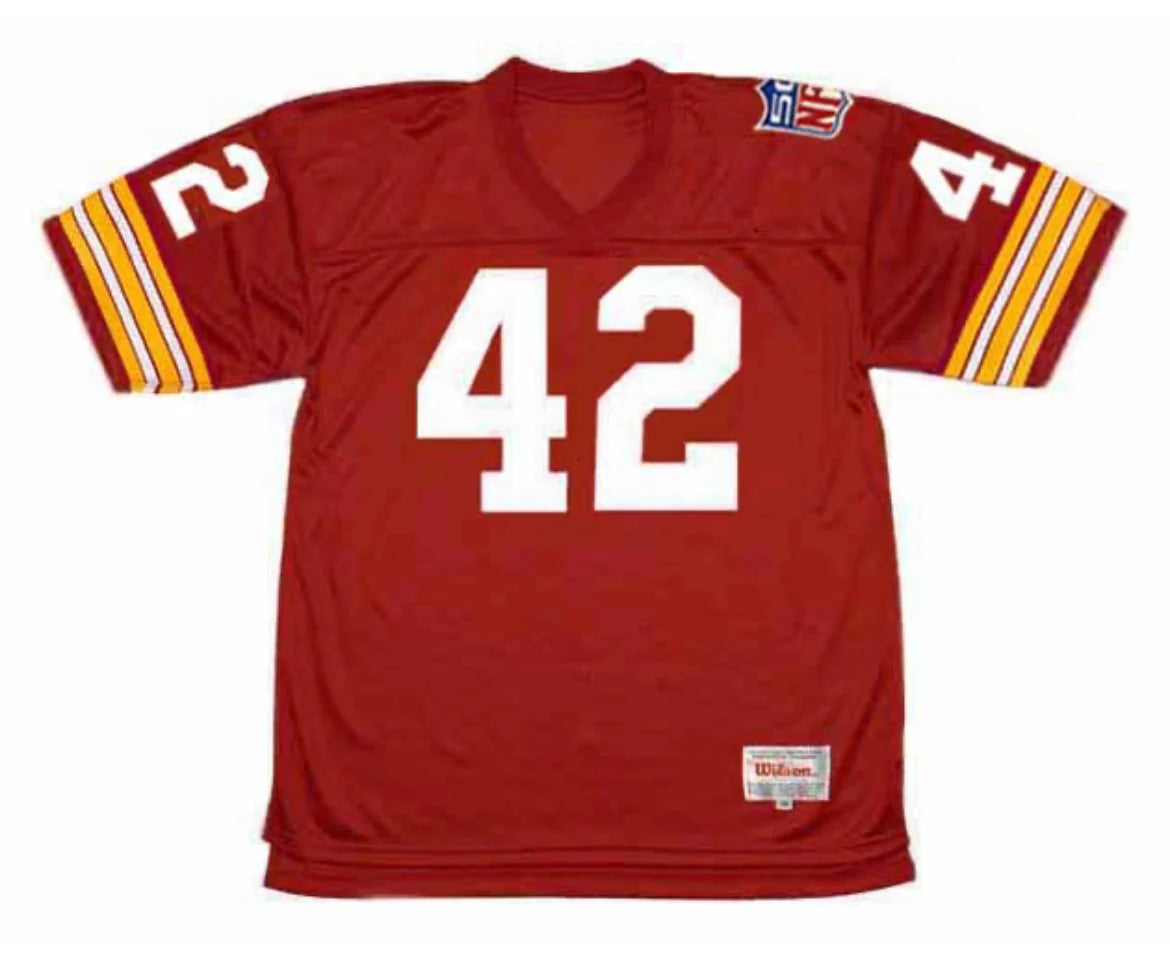 Charlie Taylor 1969 Washington Redskins Commanders Official NFL Mitchell & Ness Jersey Red