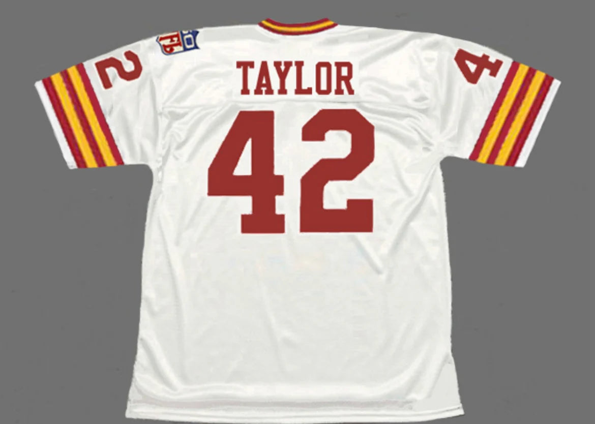 Charlie Taylor 1969 Washington Redskins Commanders Official NFL Mitchell & Ness Jersey White