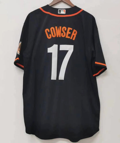 Colton Cowser Baltimore Orioles jersey Nike black