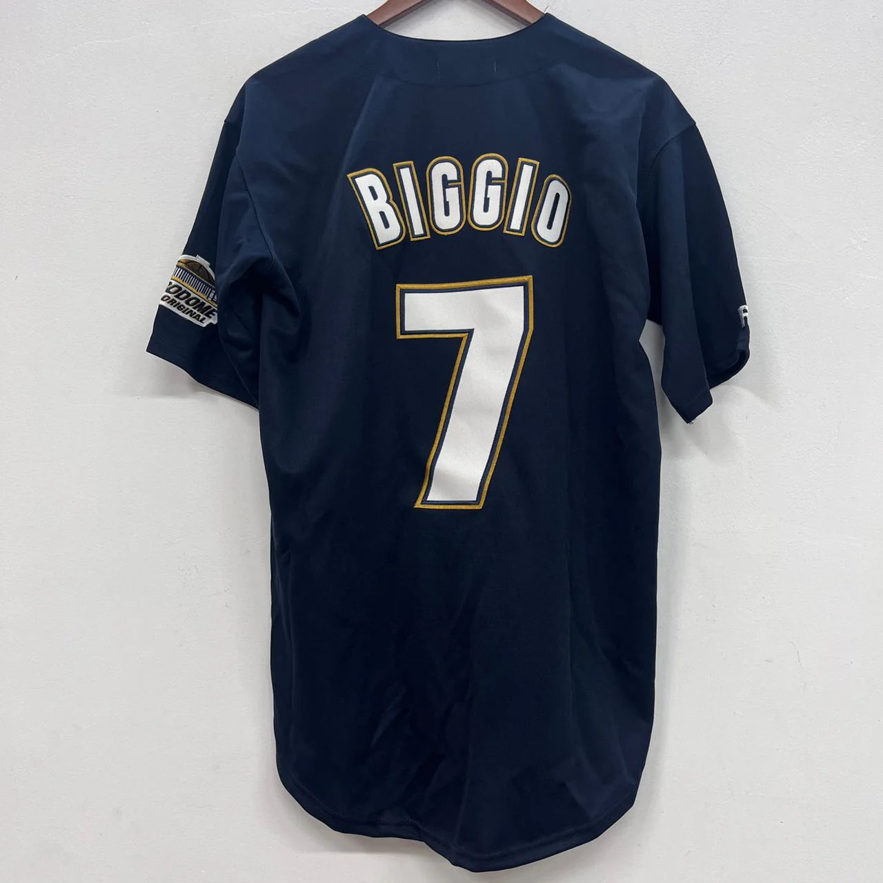 Craig Biggio Houston Astros Jersey Mitchell & Ness Dark Blue