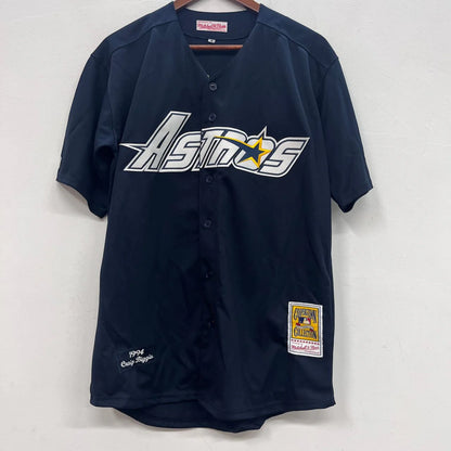 Craig Biggio Houston Astros Jersey Mitchell & Ness Dark Blue