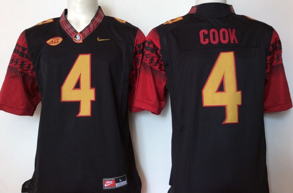 Dalvin Cook Florida State Seminoles Jersey Black
