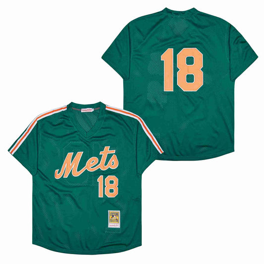 Darryl Strawberry New York Mets Jersey Mitchell & Ness St. Patrick’s Day
