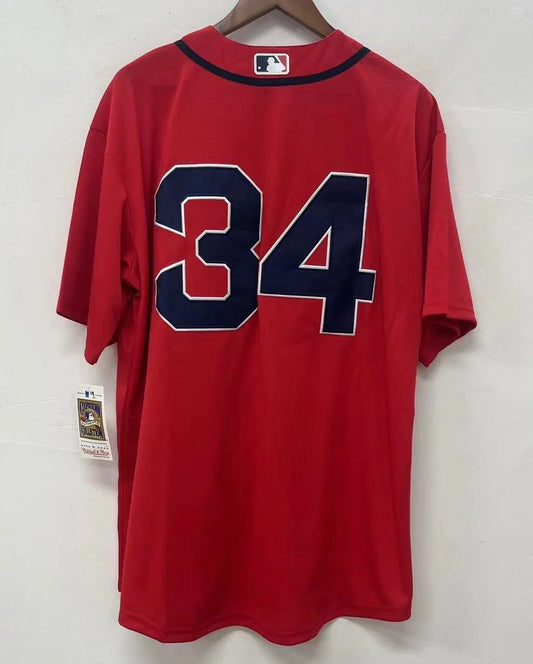 David Ortiz Boston Red Sox Official MLB Mitchell & Ness Jersey
