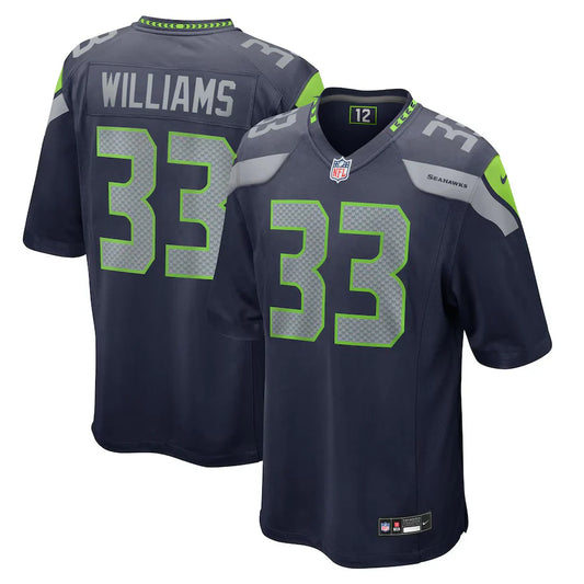 Dee Williams Seattle Seahawks Official NFL Jersey Nike Gray