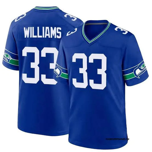 Dee Williams Seattle Seahawks Official NFL Jersey Nike Classic retro blue