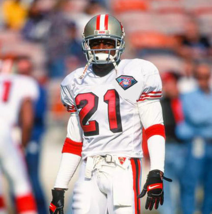 Deion Sanders San Francisco 49ers Jersey 1994 Mitchell & Ness White