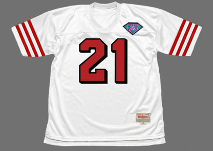 Deion Sanders San Francisco 49ers Jersey 1994 Mitchell & Ness White