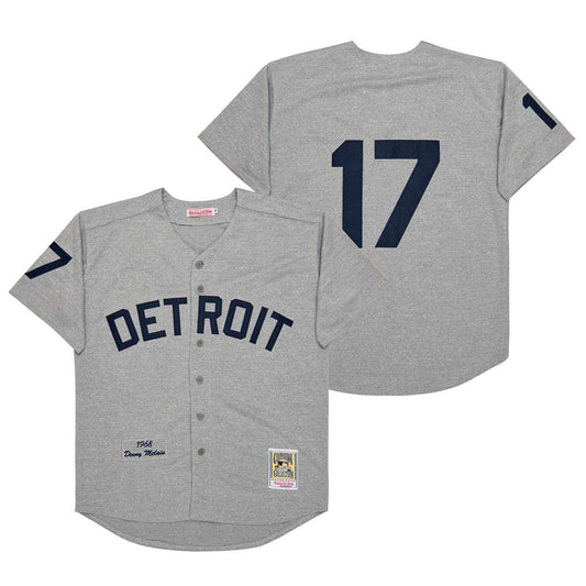 Denny McLain Detroit Tigers Jersey Mitchell & Ness