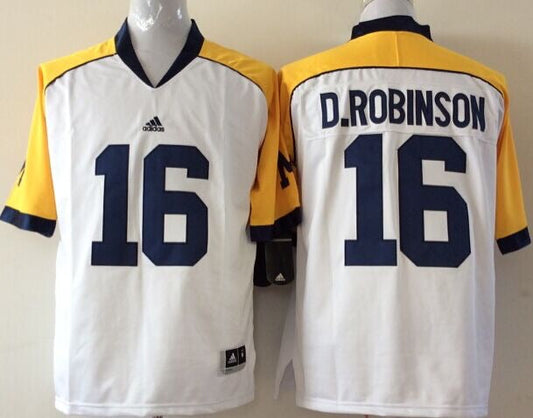 Dernard Robinson Michigan Wolverines Jersey white
