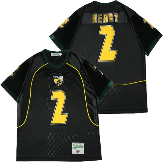 Derrick Henry High School Jersey Yulee Florida Black