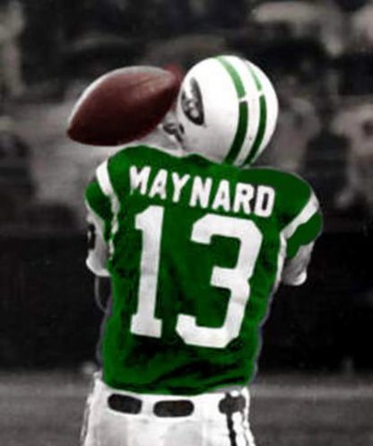 Don Maynard New York Jets Official NFL Mitchell & Ness Jersey Green