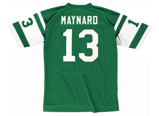 Don Maynard New York Jets Official NFL Mitchell & Ness Jersey Green