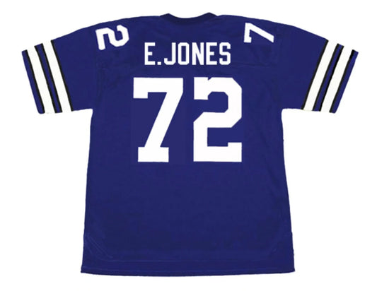 Ed Too Tall Jones Dallas Cowboys Official NFL Jersey Mitchell & Ness Blue