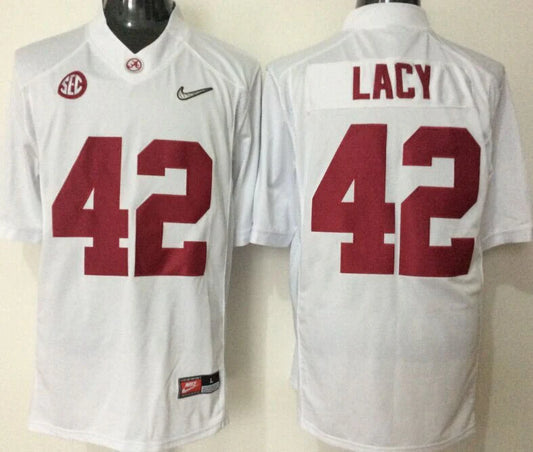 Eddie Lacy Alabama Crimson Tide Jersey NIKE white