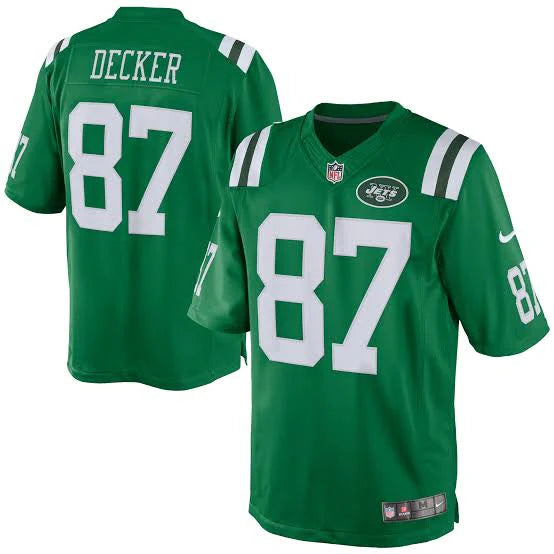 Eric Decker New York Jets Official NFL Nike Jersey Green