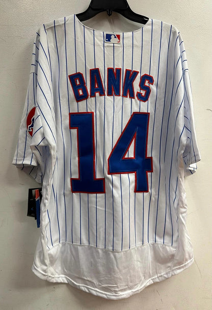 Ernie Banks Chicago Cubs Jersey Nike White