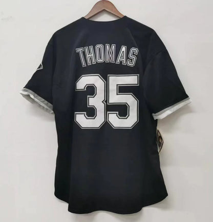 Frank Thomas Chicago White Sox Jersey Nike Black