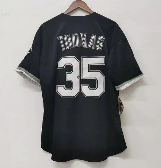 Frank Thomas Chicago White Sox Jersey Nike Black
