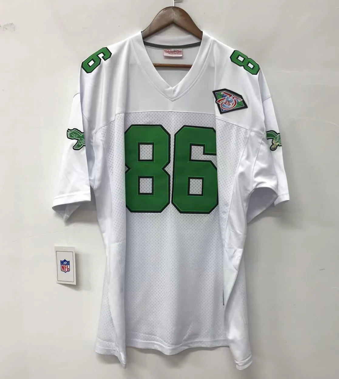 Fred Barnett Philadelphia Eagles 1994 NFL Mitchell & Ness Jersey White