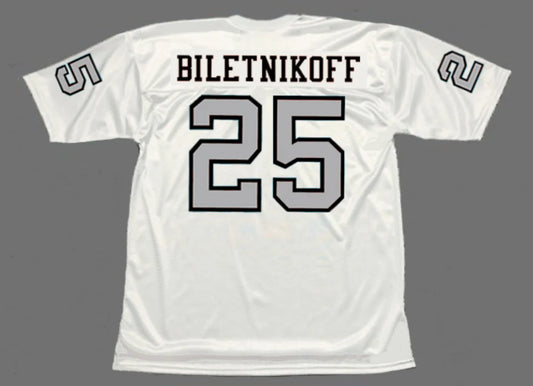 Fred Biletnikoff 1970 Oakland Raiders NFL Mitchell & Ness Jersey White
