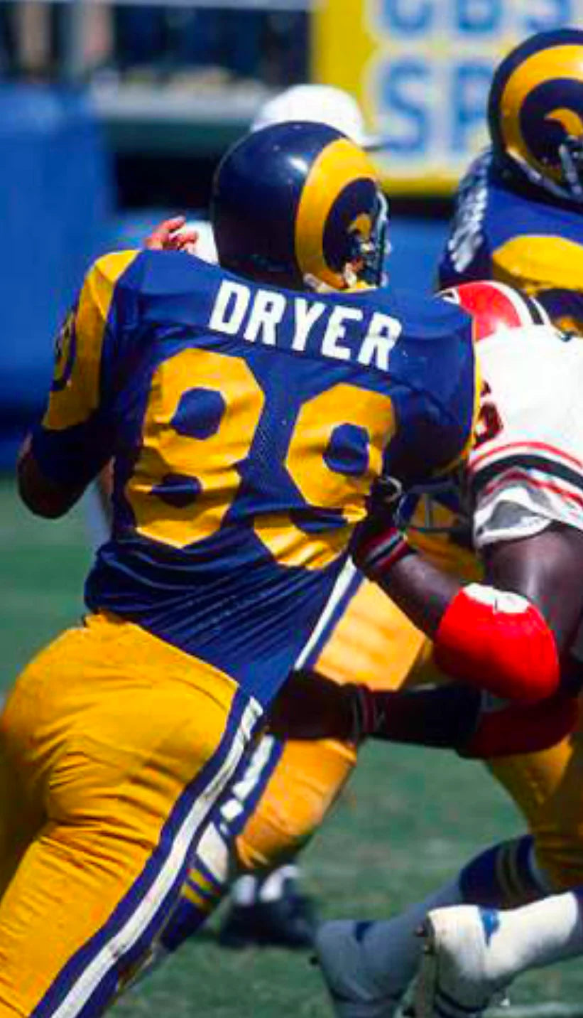 Fred Dryer Los Angeles Rams NFL Mitchell & Ness Jersey