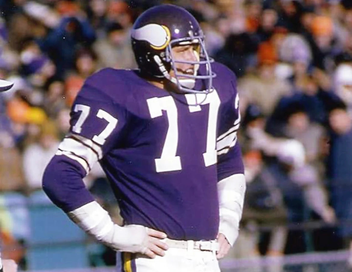 Gary Larsen 1969 Minnesota Vikings NFL Mitchell & Ness Jersey