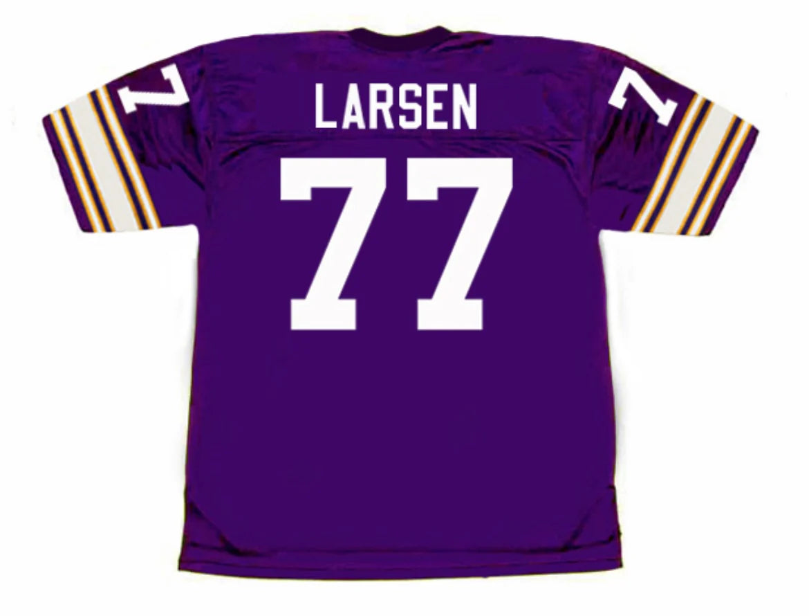 Gary Larsen 1969 Minnesota Vikings NFL Mitchell & Ness Jersey