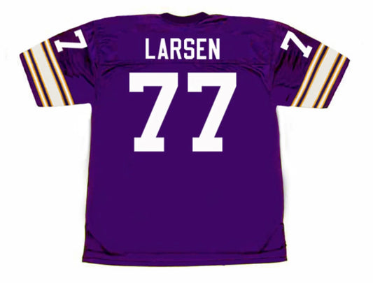 Gary Larsen 1969 Minnesota Vikings NFL Mitchell & Ness Jersey