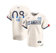Gavin Lux Los Angeles Dodgers Official MLB City Connect Limited Nike jersey