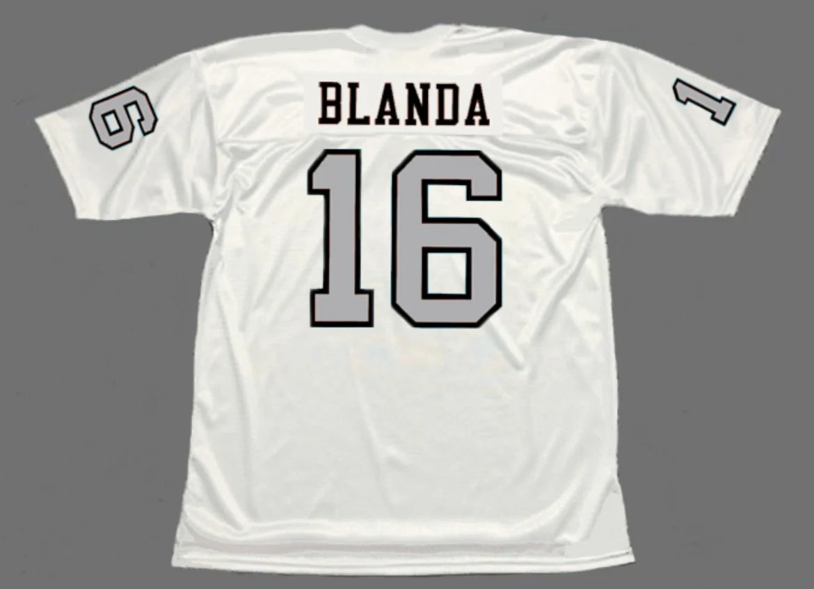 George Blanda 1970 Oakland Las Vegas Raiders Mitchell & Ness Jersey