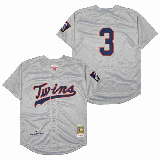 Harmon Killebrew Minnesota Twins Jersey Mitchell & Ness Gray