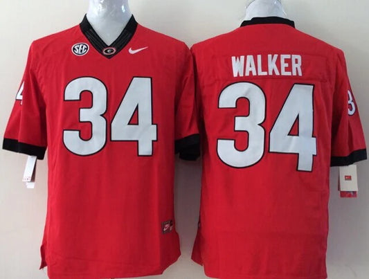 Herschel Walker Georgia Bulldogs Jersey red