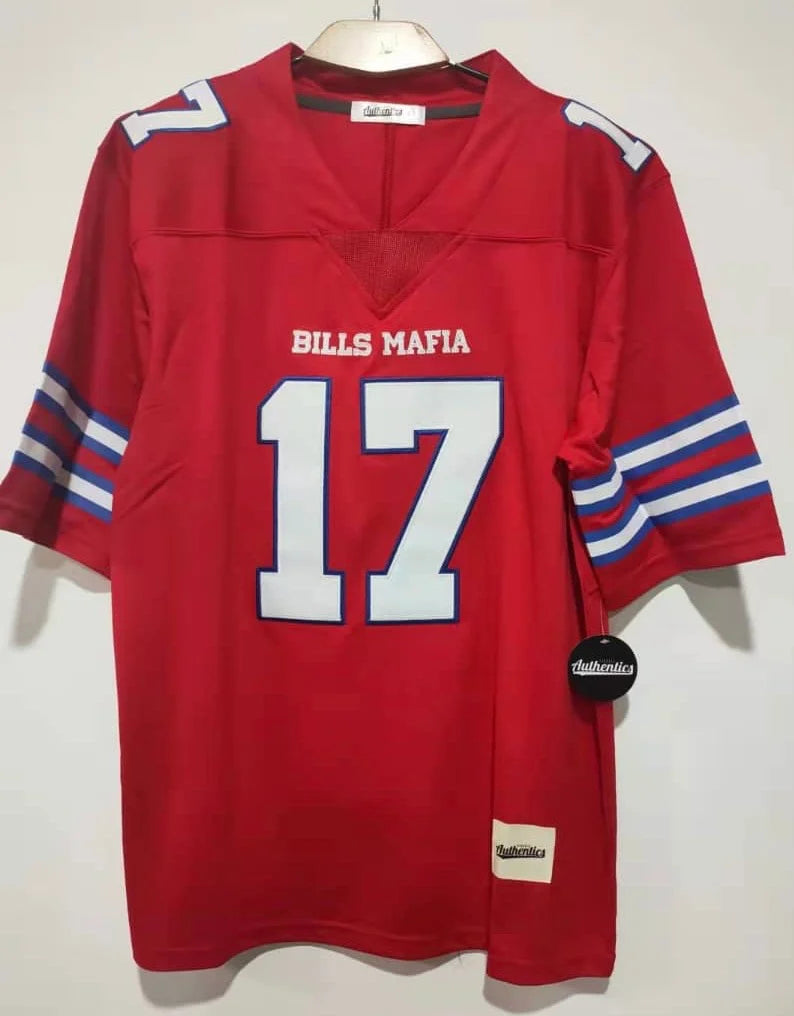 Josh Allen Buffalo Bills Jersey Red Classic Authentics