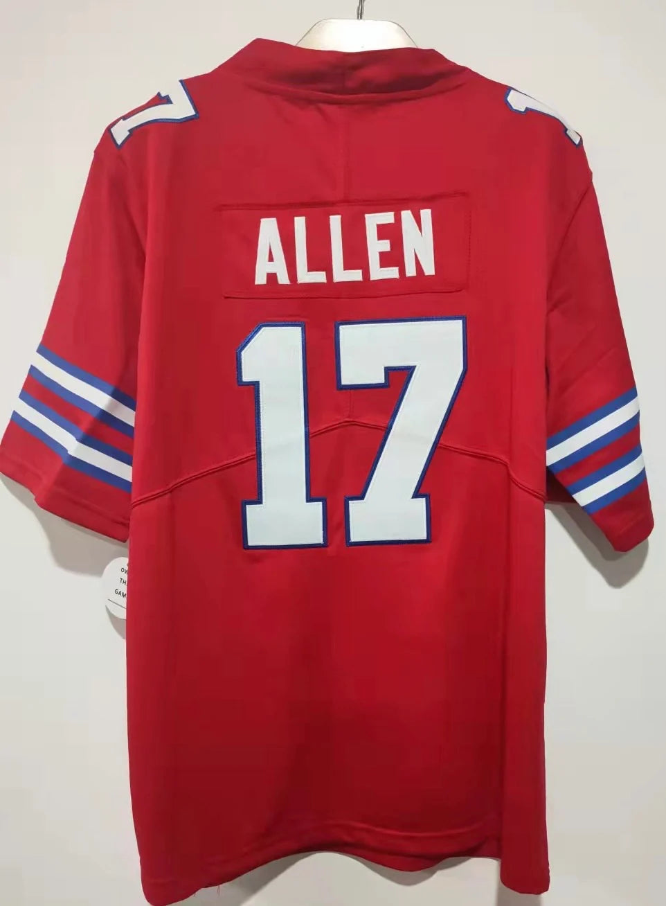 Josh Allen Buffalo Bills Jersey Red Classic Authentics