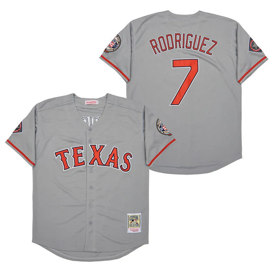 Ivan "Pudge" Rodriguez Texas Rangers Jersey Mitchell & Ness