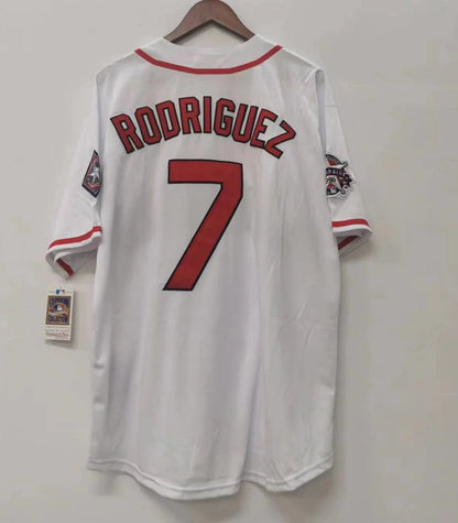 Ivan "Pudge" Rodriguez Texas Rangers Jersey Mitchell & Ness