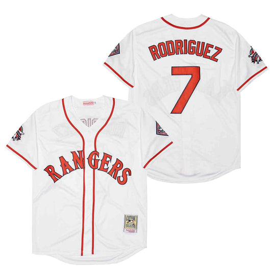 Ivan "Pudge" Rodriguez Texas Rangers Jersey Mitchell & Ness