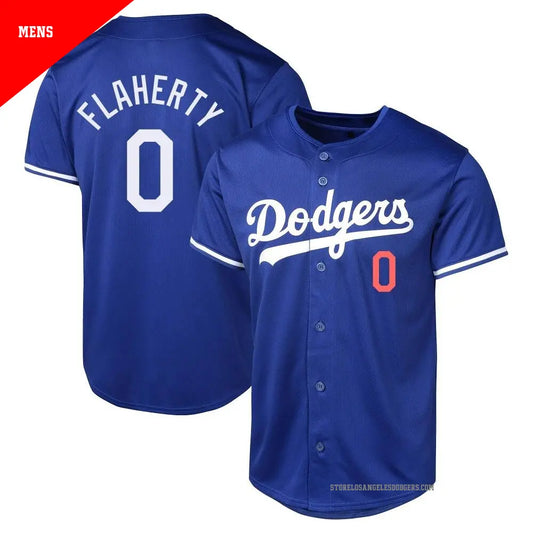 Jack Flaherty Los Angeles Dodgers Official MLB Nike jersey blue