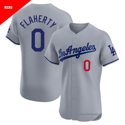 Jack Flaherty Los Angeles Dodgers Official MLB Nike jersey gray