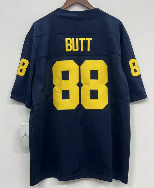 Jake Butt Michigan Wolverines Official NCAA Jersey blue