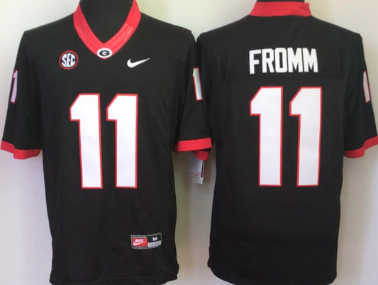 Jake Fromm Georgia Bulldogs Jersey black NIKE
