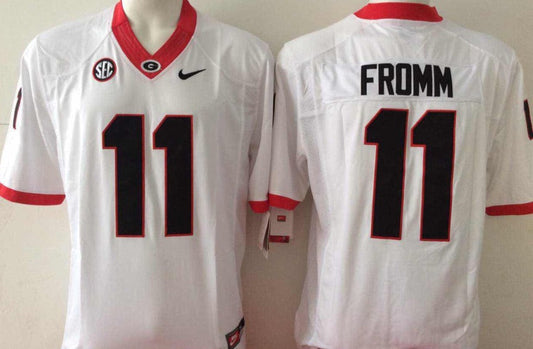 Jake Fromm Georgia Bulldogs Jersey white Nike