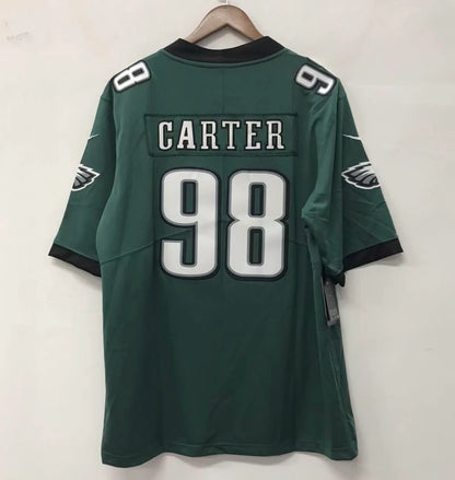 Jalen Carter Philadelphia Eagles official Nike NFL Jersey Green