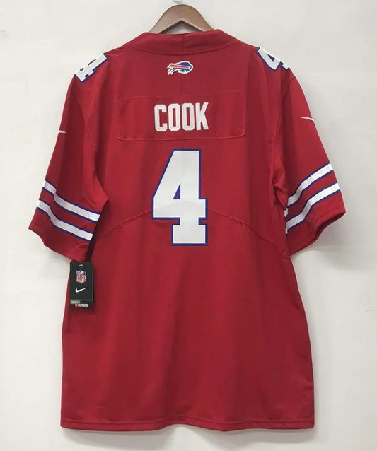 James Cook Buffalo Bills NFL Nike Jersey red Nike