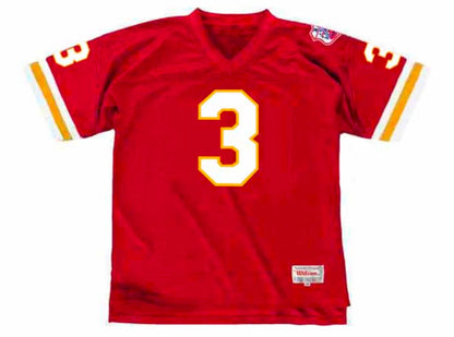 Jan Stenerud 1969 Kansas City Chiefs NFL Mitchell & Ness Jersey red