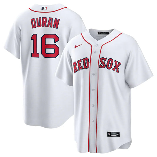 Jarren Duran Boston Red Sox official MLB Nike Jersey white