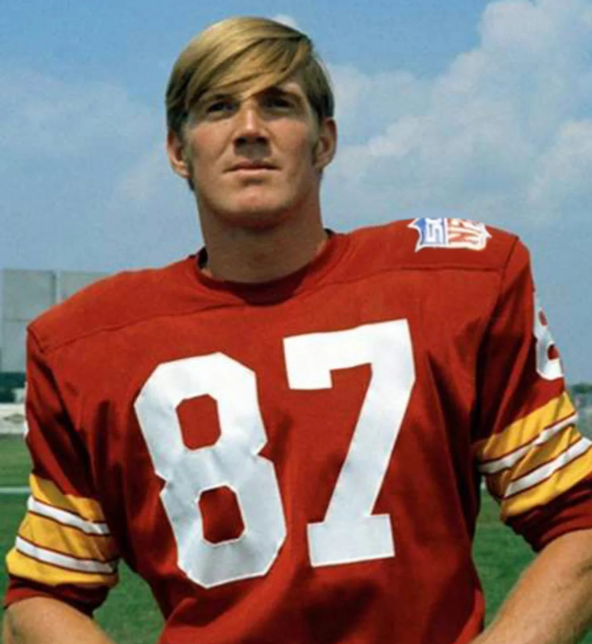 Jerry Smith 1969 Washington Redskins Commanders Official NFL Mitchell & Ness Jersey Red